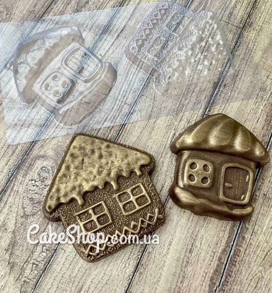 ⋗ Пластиковая форма для шоколада Домики купить в Украине ➛ CakeShop.com.ua, фото