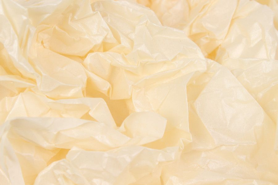 ⋗ Папір тішью Пастель з перламутром кремовий, 5 аркушів купити в Україні ➛ CakeShop.com.ua, фото