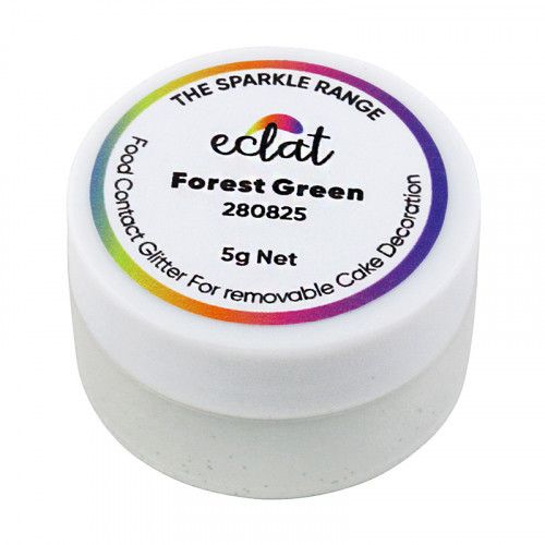 ⋗ Блестки Eclat Forest Green, 5 г купить в Украине ➛ CakeShop.com.ua, фото