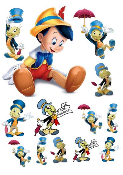 ⋗ Вафельна картинка Піноккіо купити в Україні ➛ CakeShop.com.ua, фото