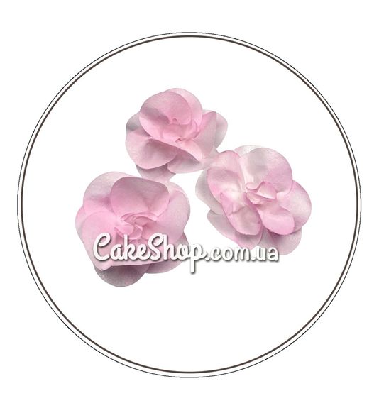 ⋗ Вафельный цветок Роза белая 3 шт ТМ Сладо купить в Украине ➛ CakeShop.com.ua, фото