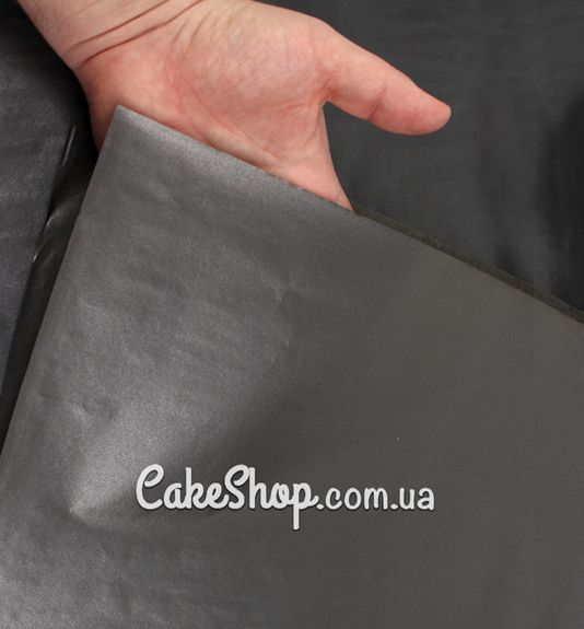 ⋗ Папір тішью LP Пастель з перламутром чорний, 5 аркушів купити в Україні ➛ CakeShop.com.ua, фото