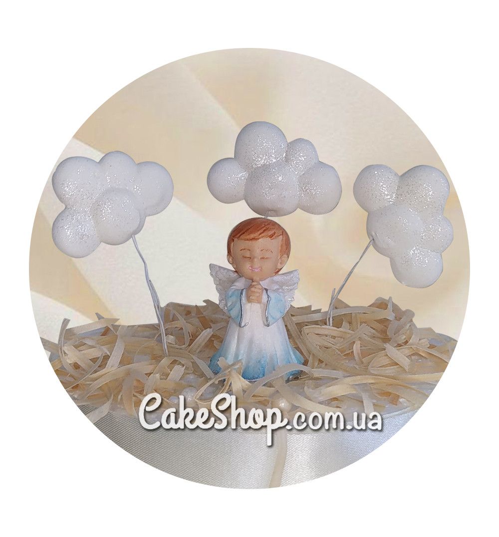 ⋗ Цукрові фігурки Янголятко хлопчик ТМ KD купити в Україні ➛ CakeShop.com.ua, фото