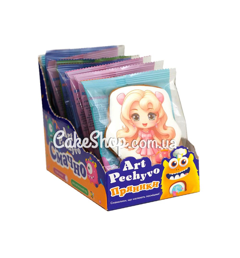 ⋗ Медово-имбирный пряник Девочки, 1 шт купить в Украине ➛ CakeShop.com.ua, фото