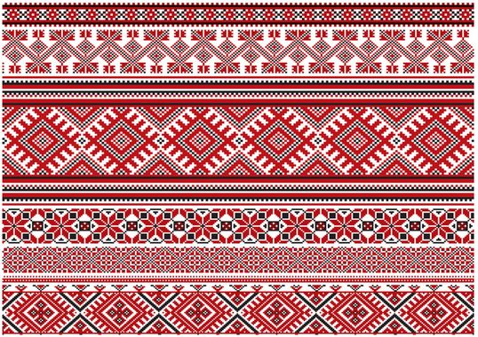 ⋗ Вафельная картинка Вышиванка 1 купить в Украине ➛ CakeShop.com.ua, фото