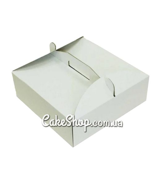 ⋗ Коробка велика для торта, кендібару Біла, 60х60х20 см купити в Україні ➛ CakeShop.com.ua, фото
