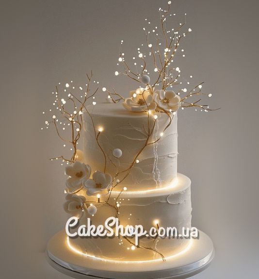 ⋗ Світлодіодна гірлянда-роса, 2 м купити в Україні ➛ CakeShop.com.ua, фото