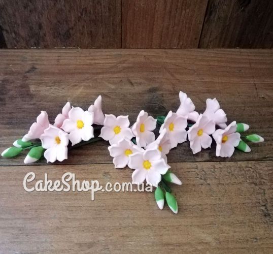 ⋗ Цукрова фігурка Гілочка дзвіночків рожевих ТМ Сладо купити в Україні ➛ CakeShop.com.ua, фото