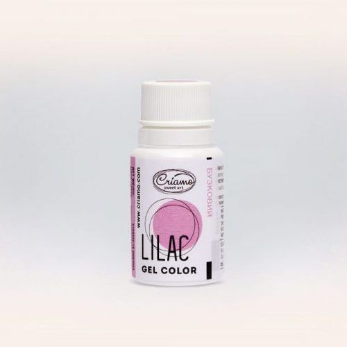 Краситель гелевый Criamo Lilac Сиреневый 10 г - фото