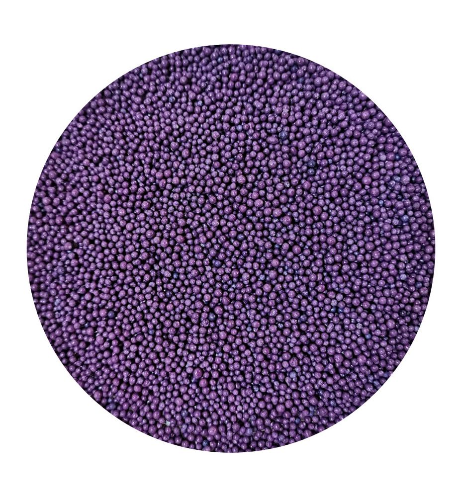 Посыпка сахарная шарики Фиолетовые 1 мм, 50 г - фото