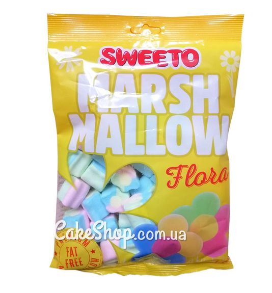 ⋗ Маршмеллоу Flora Sweeto 140г купить в Украине ➛ CakeShop.com.ua, фото