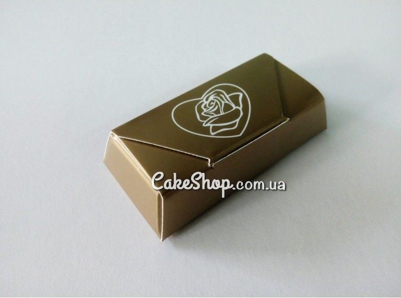 ⋗ Коробка для конфет "Роза в сердце" купить в Украине ➛ CakeShop.com.ua, фото