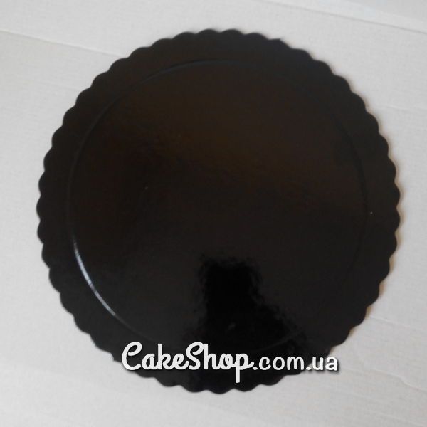 ⋗ Підложка під торт кругла, щільна D 30 см Чорна купити в Україні ➛ CakeShop.com.ua, фото