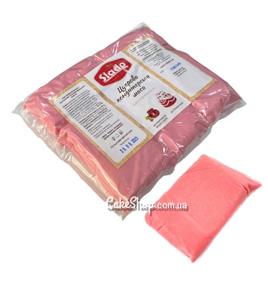 ⋗ Мастика кондитерская Slado Розовая, 100 г купить в Украине ➛ CakeShop.com.ua, фото