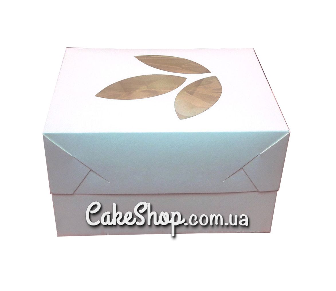 ⋗ Коробка для 1 капкейка Три лепестка купить в Украине ➛ CakeShop.com.ua, фото