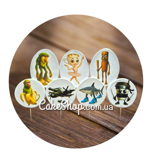 ⋗ Сахарные фигурки Балерина-капучина ТМ Ириска купить в Украине ➛ CakeShop.com.ua, фото