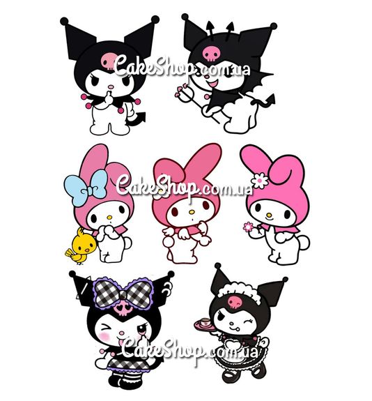 ⋗ Вафельная картинка Куроми 1 купить в Украине ➛ CakeShop.com.ua, фото