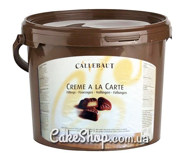 ⋗ Начинка Creme a la Carte Base з вершковим смаком  Callebaut, 200 г купити в Україні ➛ CakeShop.com.ua, фото