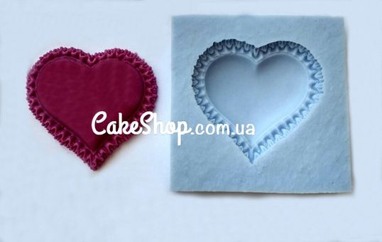 ⋗ Силиконовый молд Сердце купить в Украине ➛ CakeShop.com.ua, фото