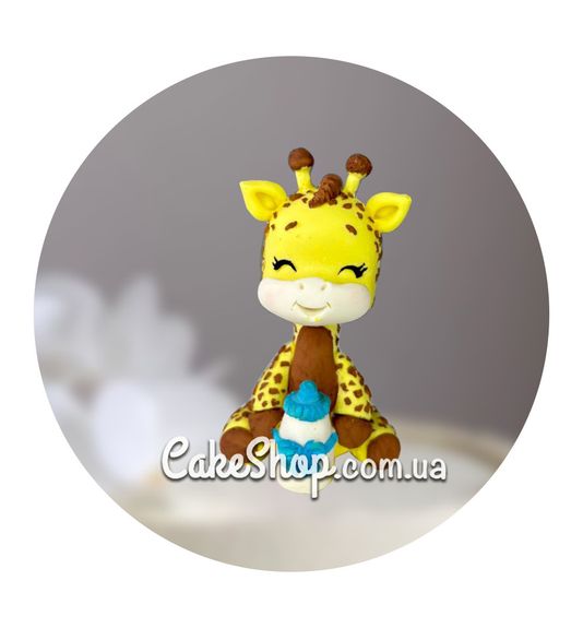 ⋗ Шоколадная фигурка Жираф малыш ТМ ДимК купить в Украине ➛ CakeShop.com.ua, фото