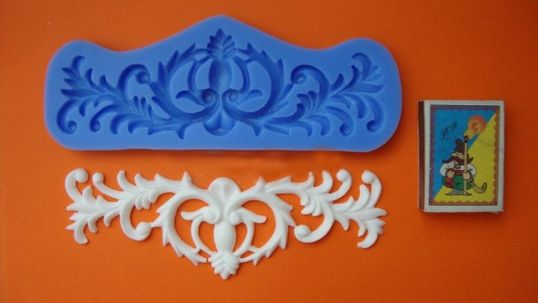 ⋗ Силиконовый молд Кружево 4 купить в Украине ➛ CakeShop.com.ua, фото