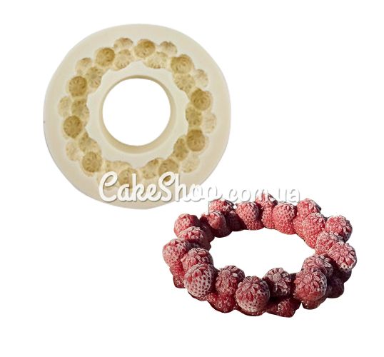 ⋗ Силіконовий молд SN Вінок з ягід суниці( полуниці ) купити в Україні ➛ CakeShop.com.ua, фото