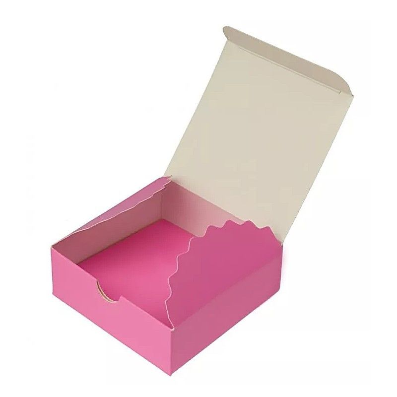 ⋗ Коробка мини-бокс Пыльная роза, 8,3х8,3х3 см купить в Украине ➛ CakeShop.com.ua, фото