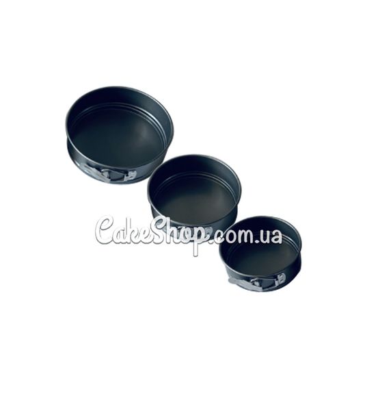 ⋗ Набір роз'ємних форм для випічки Коло 3шт. міні купити в Україні ➛ CakeShop.com.ua, фото