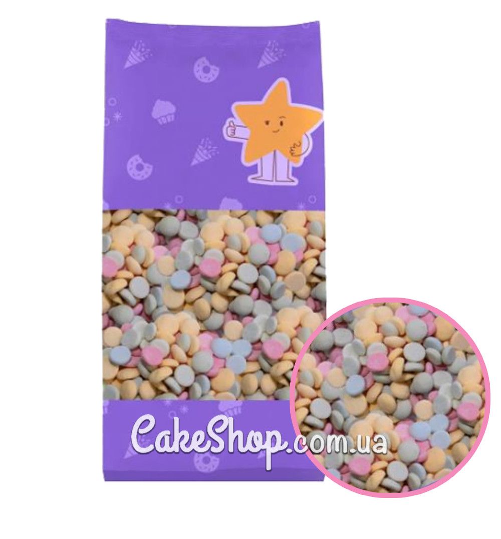 ⋗ Маршмеллоу мини Цветное Добрик, 100 г купить в Украине ➛ CakeShop.com.ua, фото