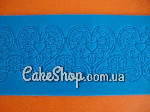 ⋗ Силіконовий килимок для айсінгу Серця 1 купити в Україні ➛ CakeShop.com.ua, фото
