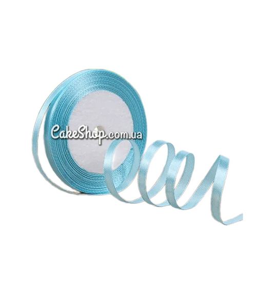 ⋗ Стрічка атласна Світло-блакитна купити в Україні ➛ CakeShop.com.ua, фото