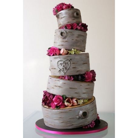 ⋗ Подложка для многоярусного торта с отверстием (фанера), d-25 см купить в Украине ➛ CakeShop.com.ua, фото