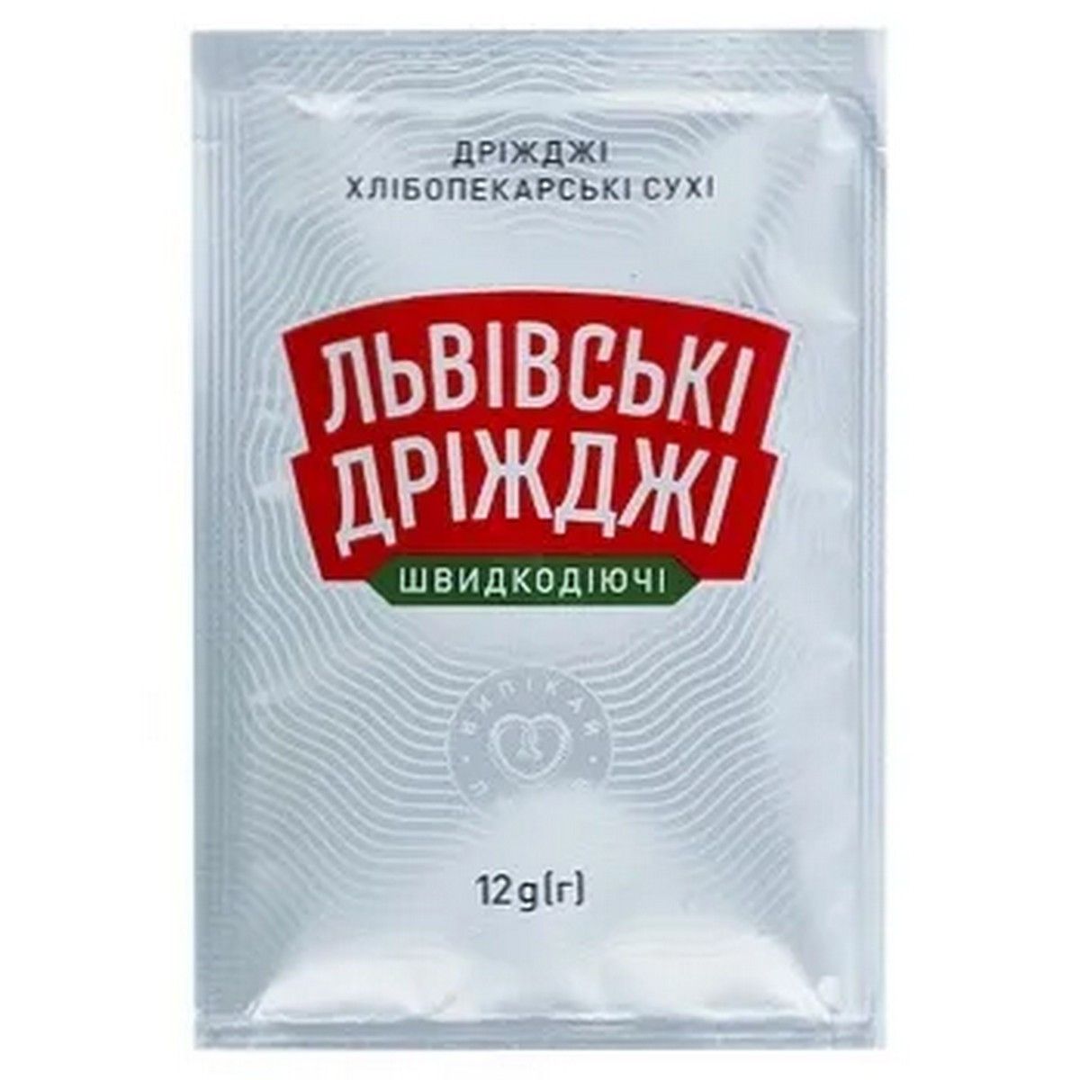 ⋗ Дріжджі сухі Львівські швидкорозчинні, 12 г купити в Україні ➛ CakeShop.com.ua, фото