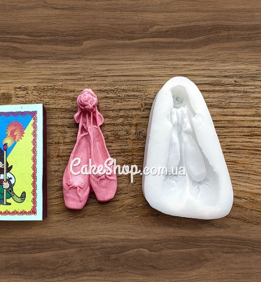 ⋗ Силіконовий молд Пуанти купити в Україні ➛ CakeShop.com.ua, фото