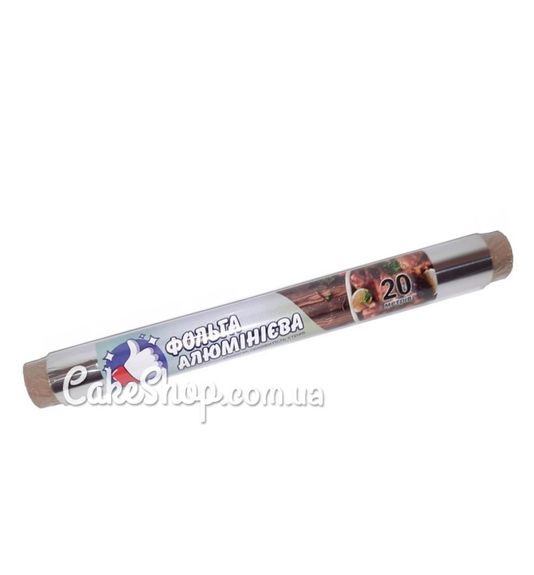 ⋗ Фольга харчова алюмінієва Люкс, 20 м купити в Україні ➛ CakeShop.com.ua, фото