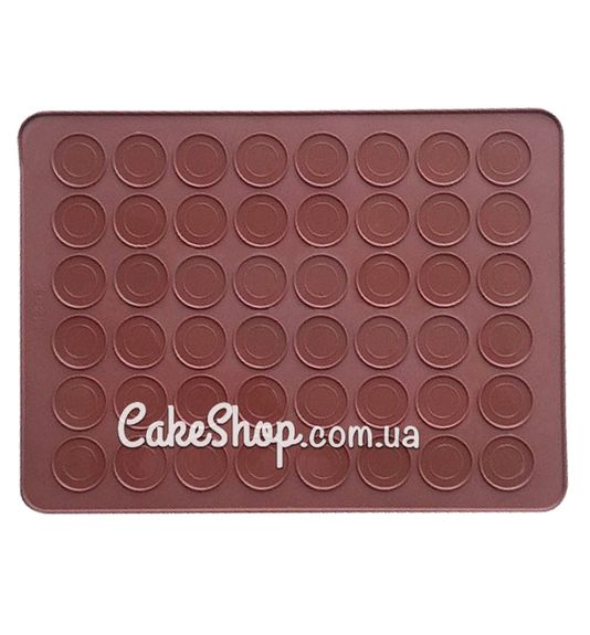 ⋗ Силиконовый коврик для макаронс на 48 штук купить в Украине ➛ CakeShop.com.ua, фото