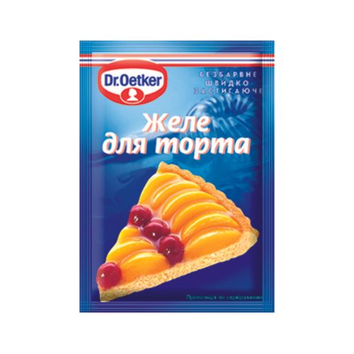 Желе для торта бесцветное Dr.Oetker - фото