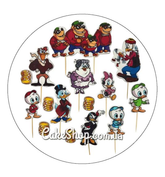 ⋗ Сахарные фигурки топеры MAXI Утиные истории ТМ ДомК купить в Украине ➛ CakeShop.com.ua, фото