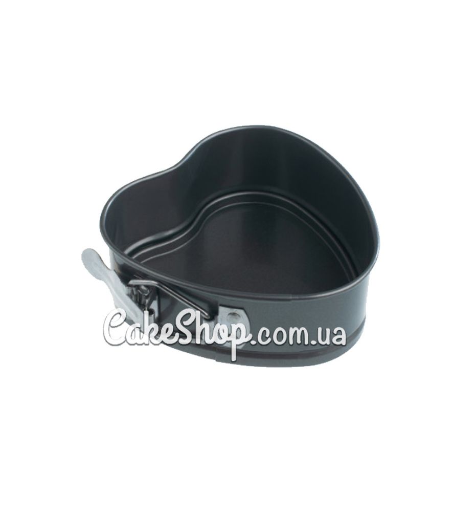 Роз'ємна форма для випічки Серце 12 см - фото