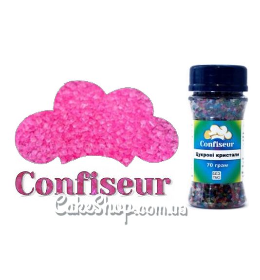 ⋗ Цукрові кристали Легкий рожевий купити в Україні ➛ CakeShop.com.ua, фото