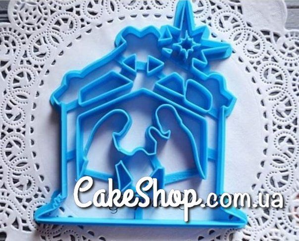 ⋗ Вирубка пластикова Різдво купити в Україні ➛ CakeShop.com.ua, фото