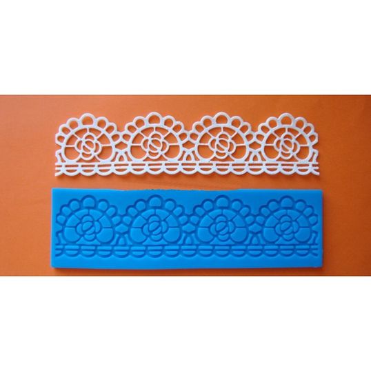 ⋗ Силіконовий килимок для айсінгу Ажурний орнамент 5 купити в Україні ➛ CakeShop.com.ua, фото