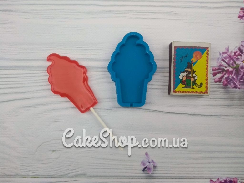 ⋗ Силиконовый молд для леденцов Мороженое купить в Украине ➛ CakeShop.com.ua, фото
