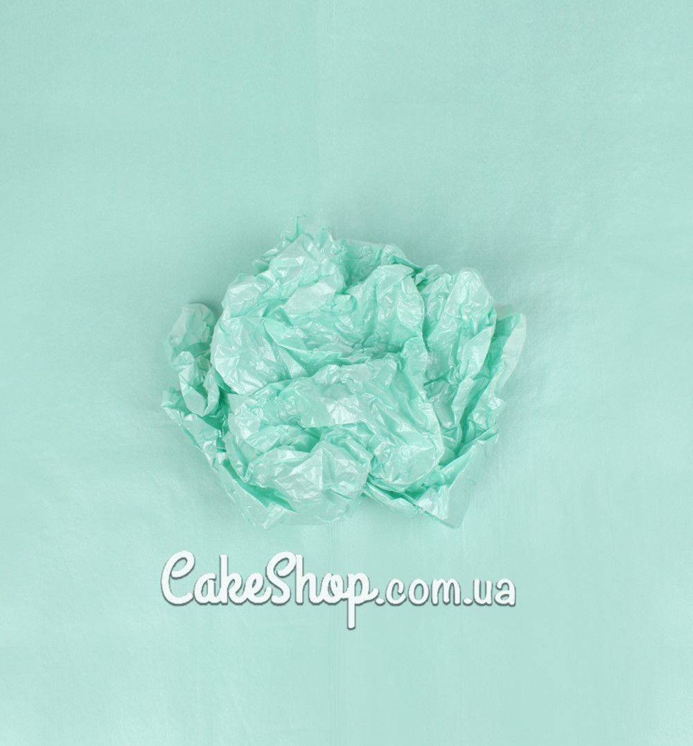 ⋗ Папір тішью Пастель з перламутром блакитний, 5 аркушів купити в Україні ➛ CakeShop.com.ua, фото