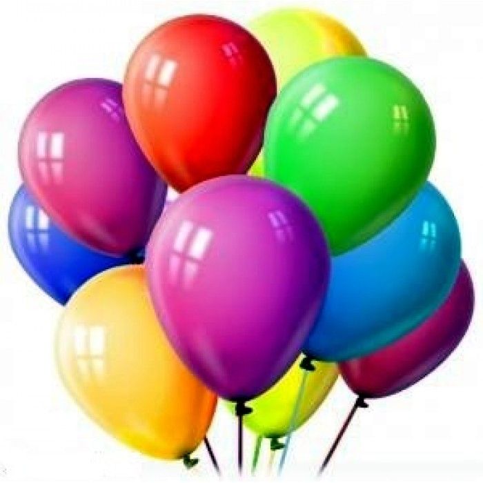 Воздушные шарики для торта, 10 шт - фото
