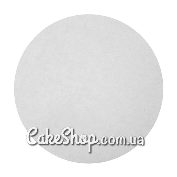 ⋗ Підложка під торт кругла D 25 см Біла купити в Україні ➛ CakeShop.com.ua, фото