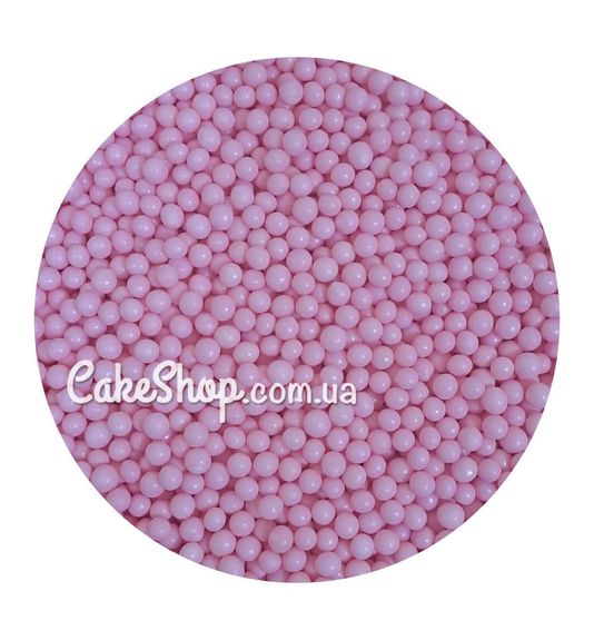 ⋗ Перлина Barbara Decor Рожева 5 мм, 50 г купити в Україні ➛ CakeShop.com.ua, фото