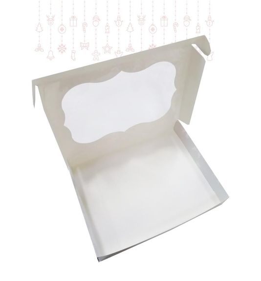 ⋗ Коробка для пряников Олени, 15х20х3 см купить в Украине ➛ CakeShop.com.ua, фото