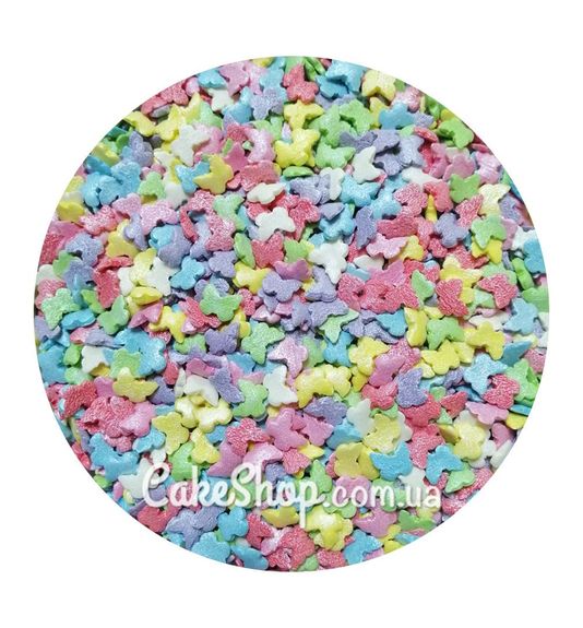 ⋗ Посипка цукрова SD Метелики, 50г купити в Україні ➛ CakeShop.com.ua, фото