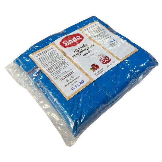 ⋗ Мастика кондитерская Slado Синяя, 100 г купить в Украине ➛ CakeShop.com.ua, фото